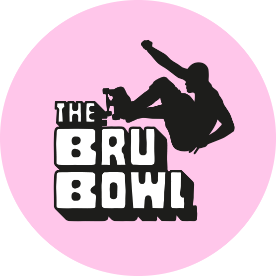 Bru Bowl Bruton Skatepark logo